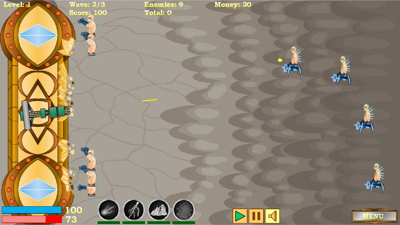 Изображение игры: Base Defense