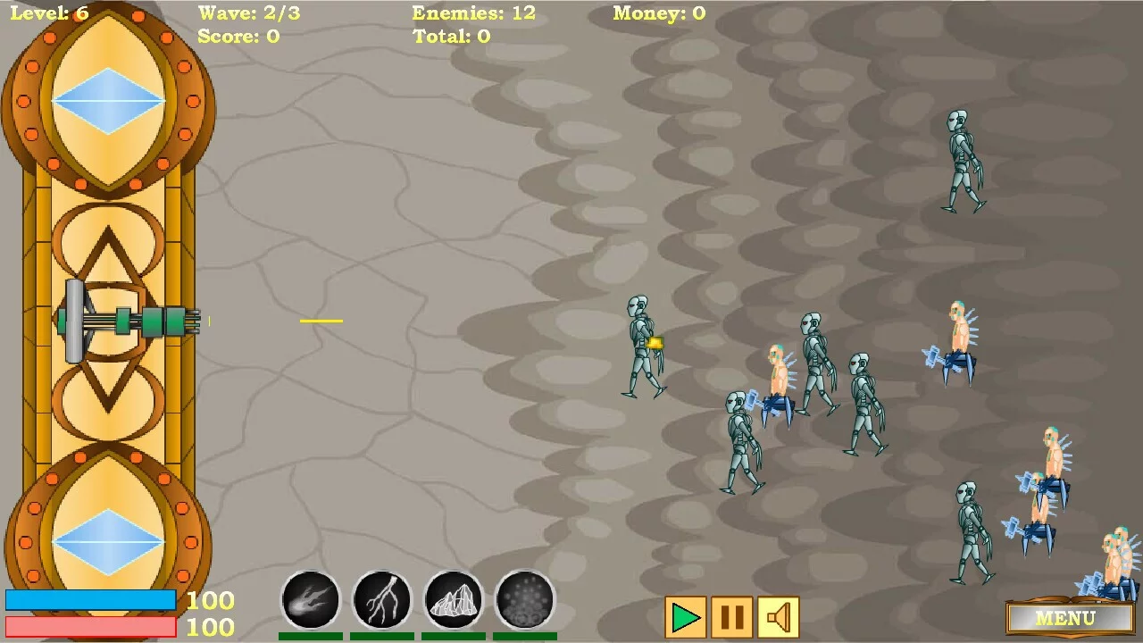 Изображение игры: Base Defense