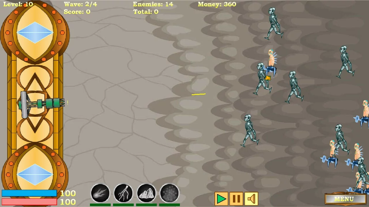 Изображение игры: Base Defense
