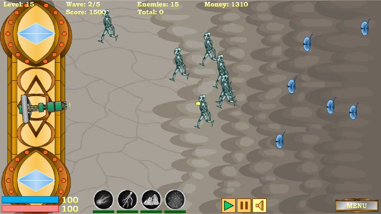 Изображение игры: Base Defense