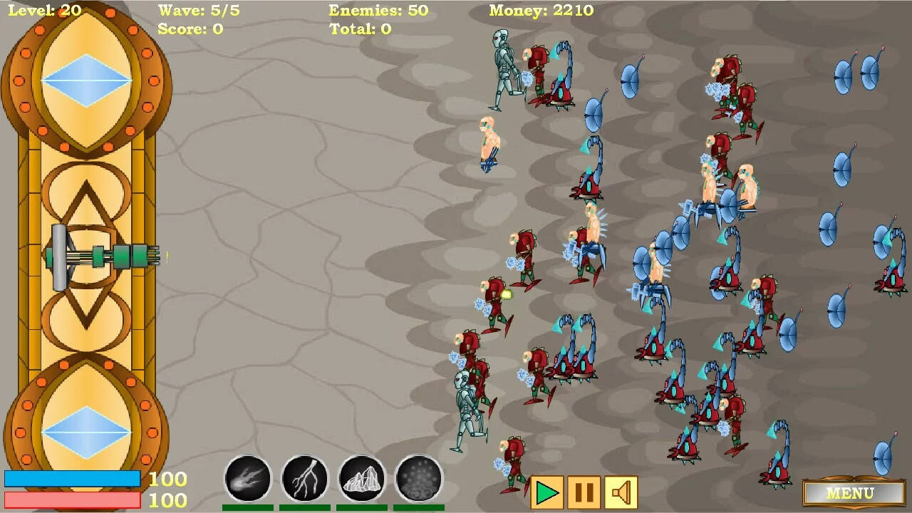 Изображение игры: Base Defense