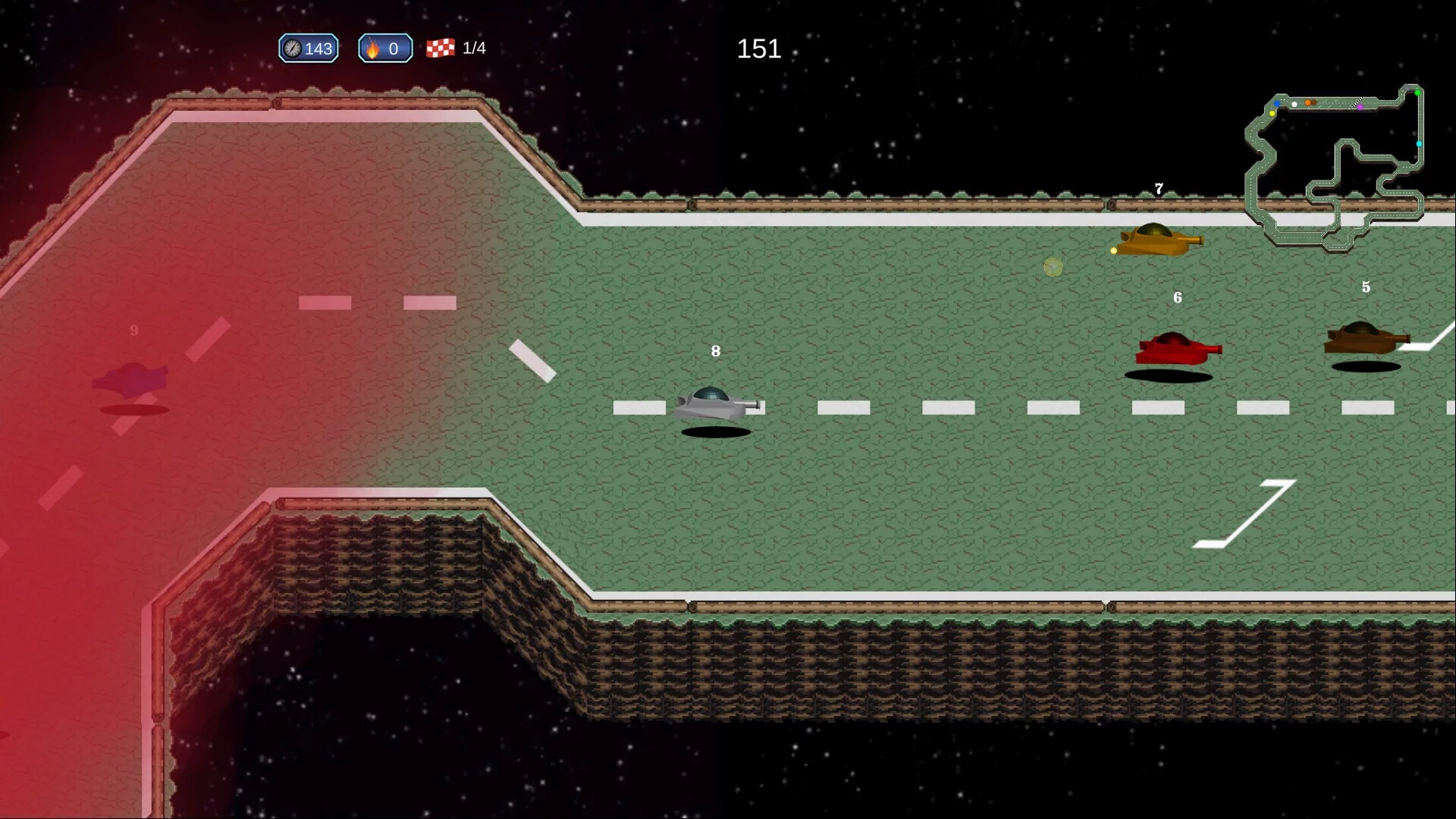 Изображение игры: Vagnerun