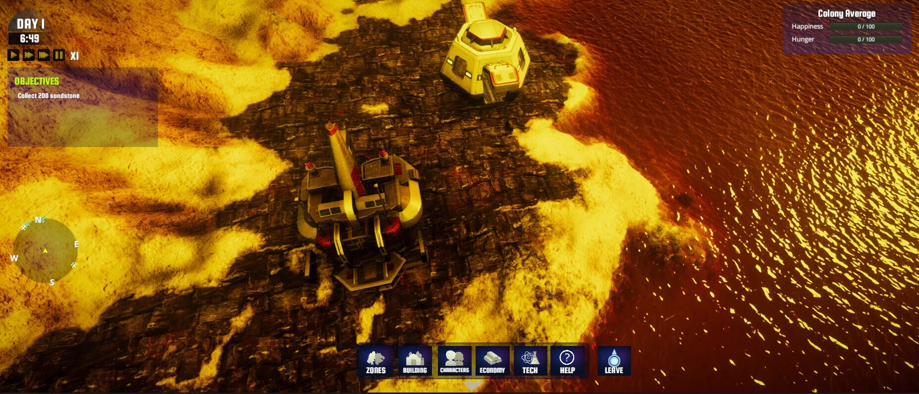 Изображение игры: Colonization Simulator