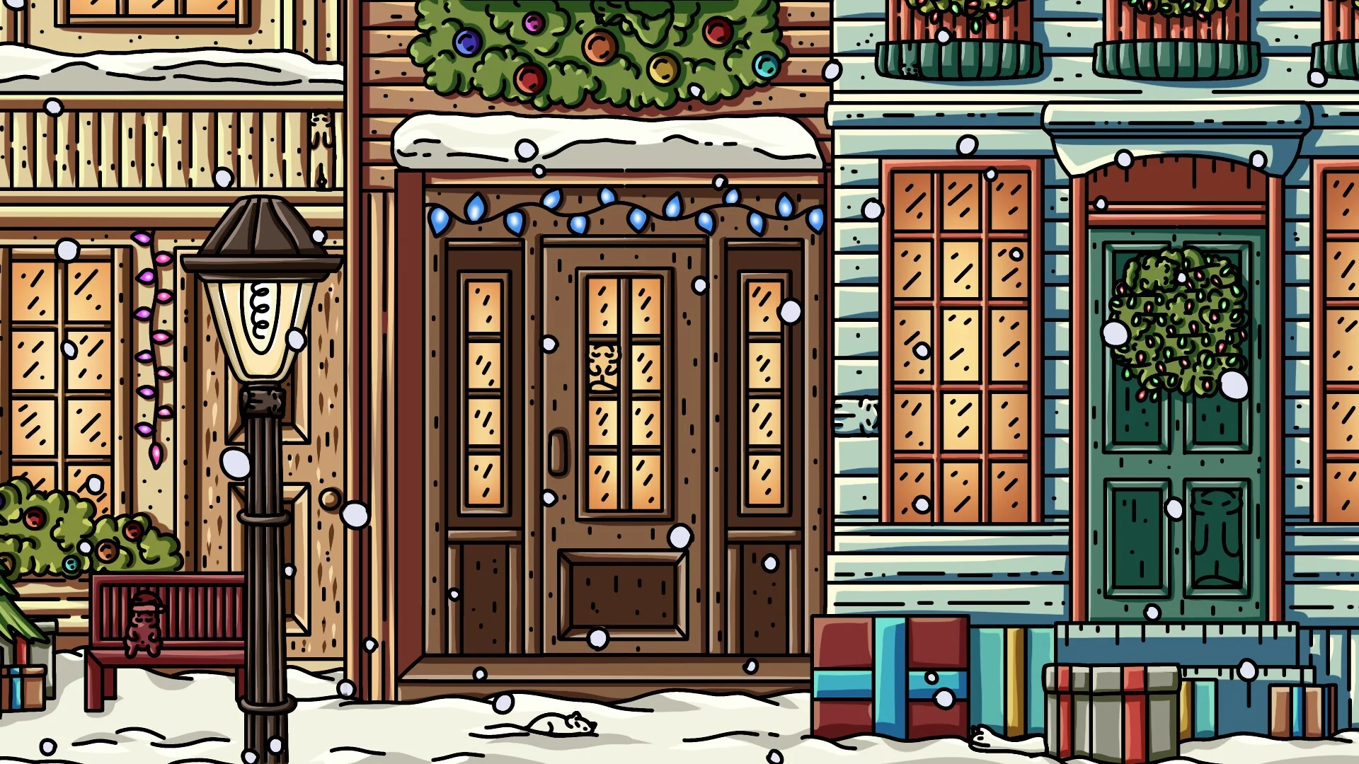 Изображение игры: 100 New Year Cats