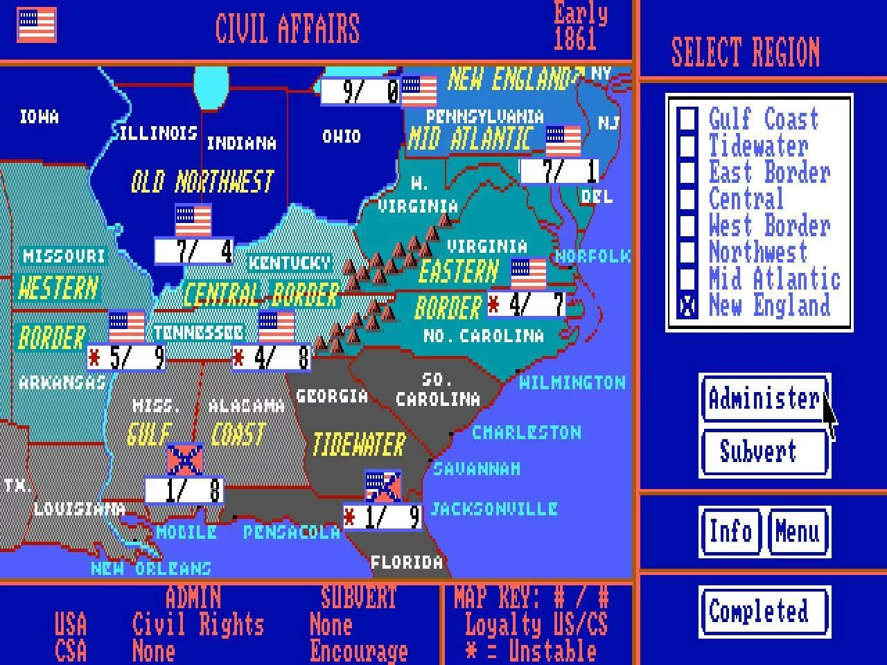 Изображение игры: No Greater Glory: The American Civil War