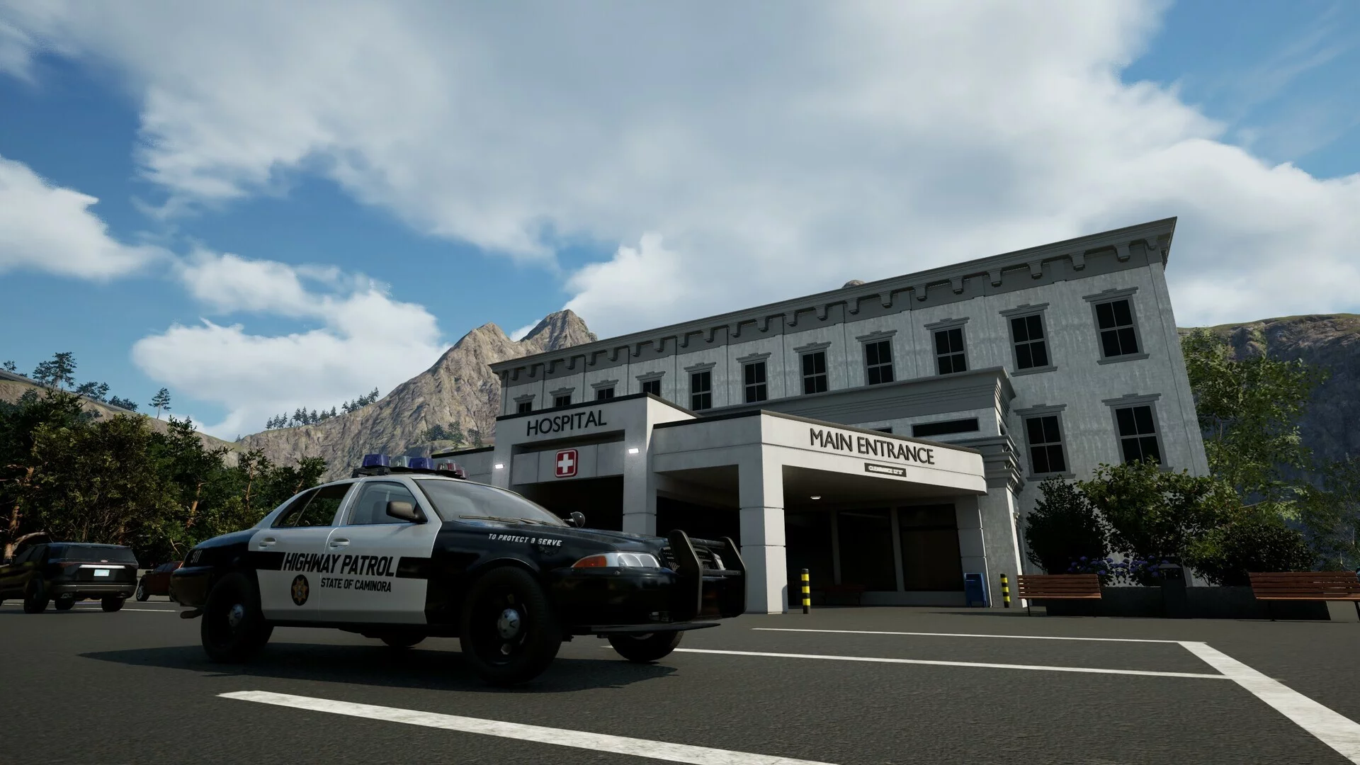 Изображение игры: Highway Police Simulator