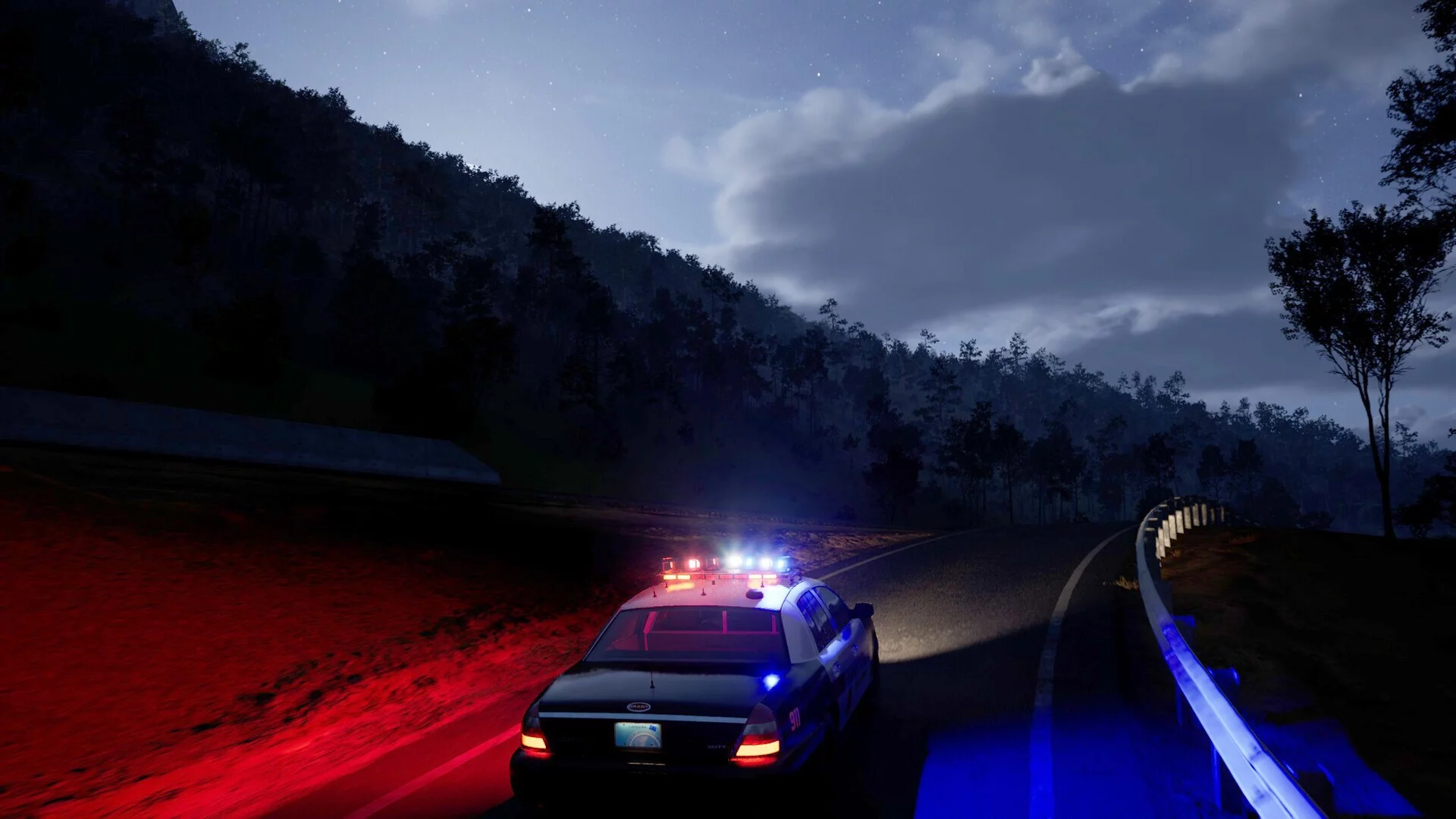 Изображение игры: Highway Police Simulator