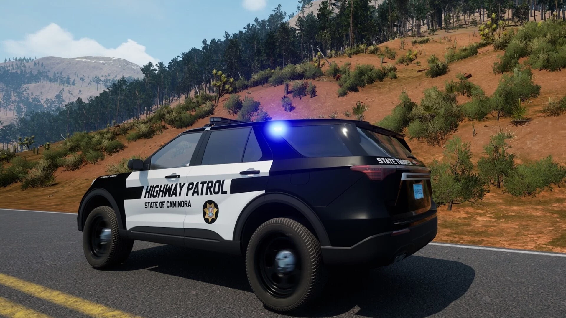 Изображение игры: Highway Police Simulator