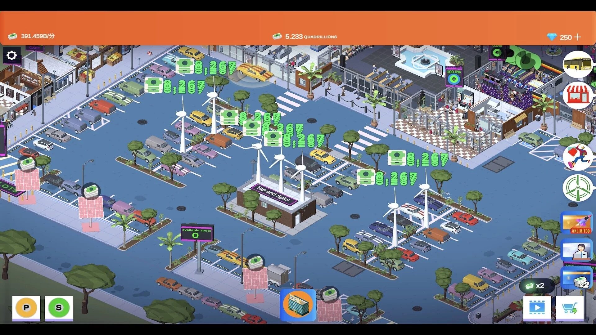 Изображение игры: Idle Mall Tycoon