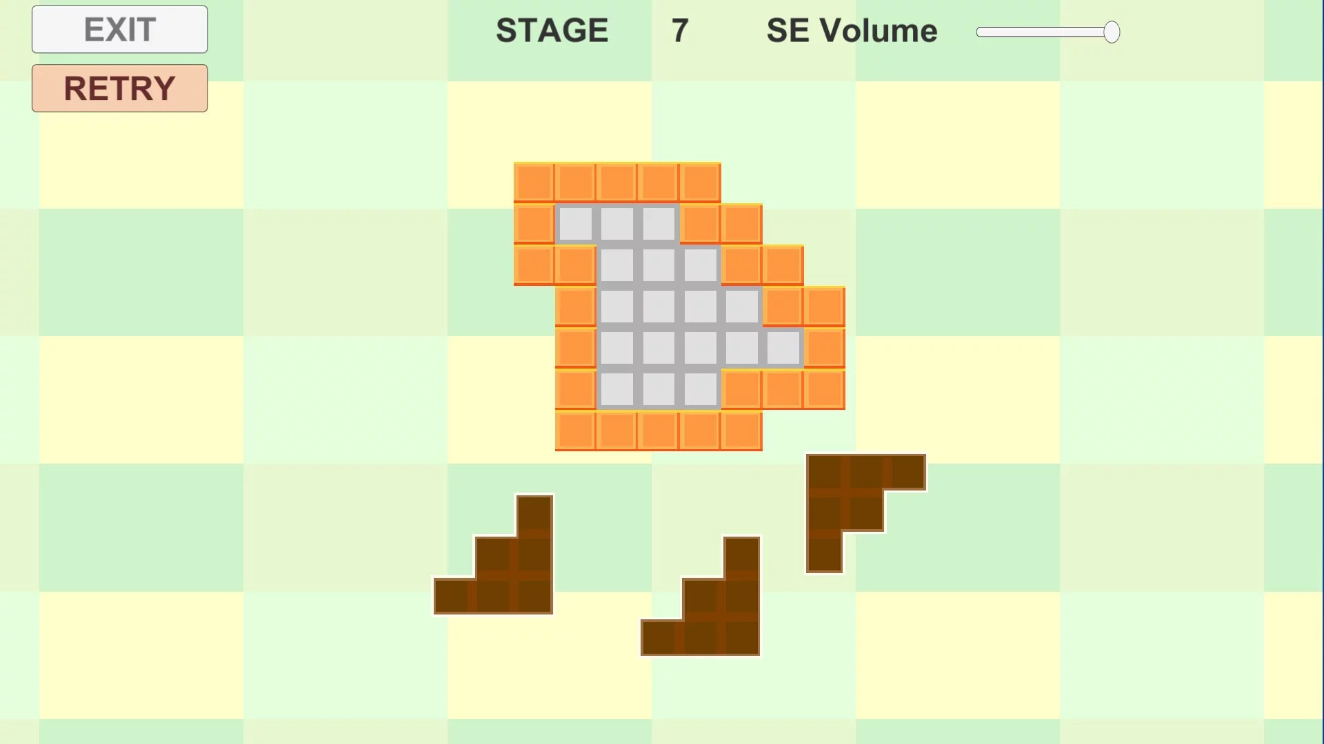 Изображение игры: Choco Puzzle