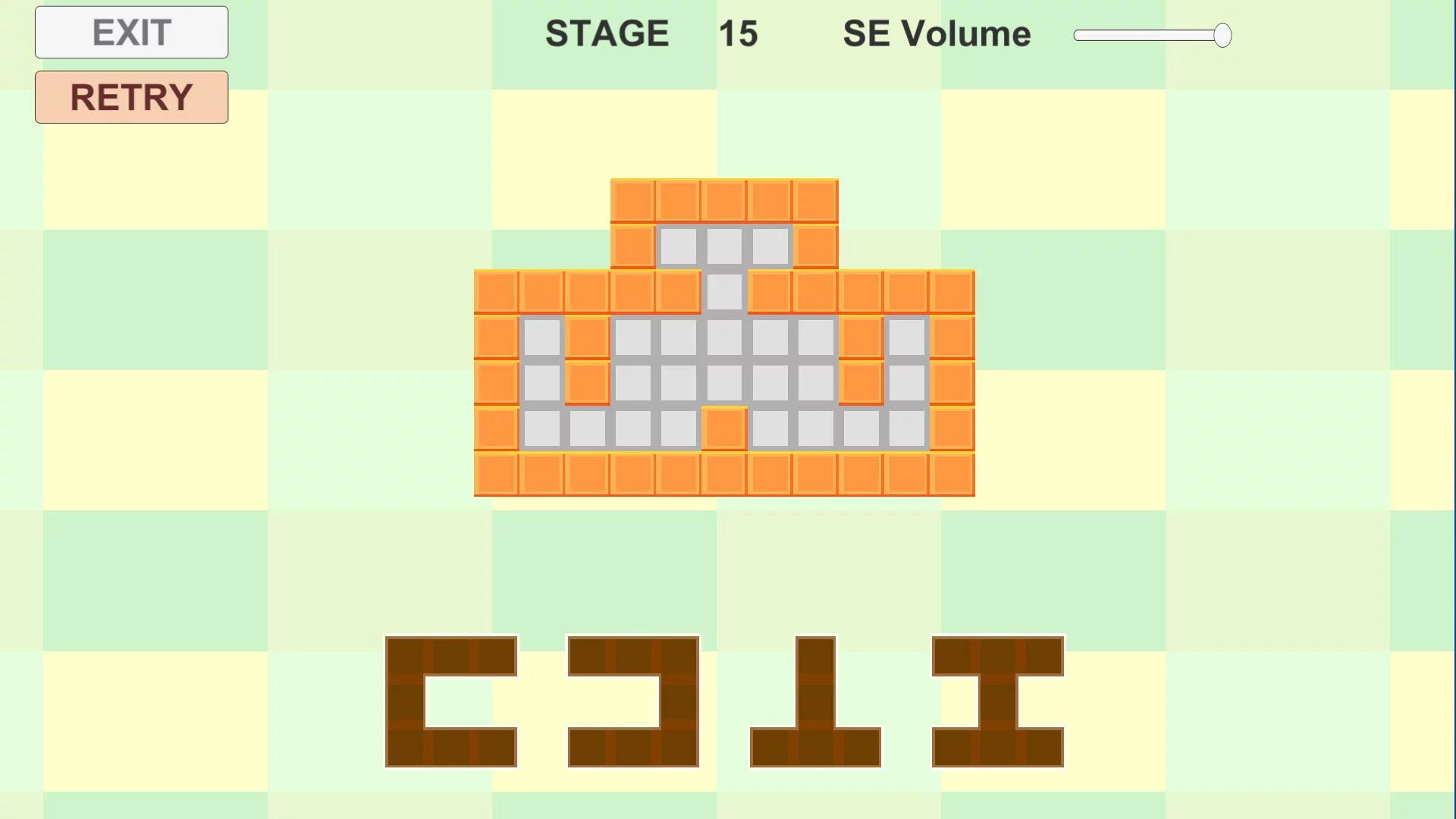 Изображение игры: Choco Puzzle