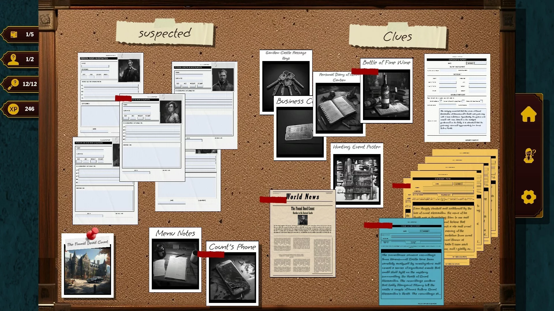 Изображение игры: CrimeBot 2: Unsolved Cold Case