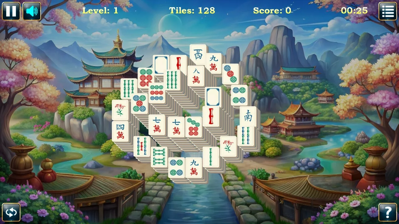 Изображение игры: Mahjong Tiles