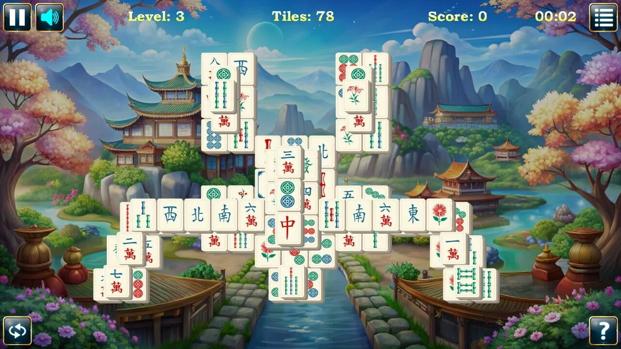 Изображение игры: Mahjong Tiles