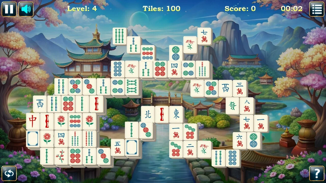 Изображение игры: Mahjong Tiles