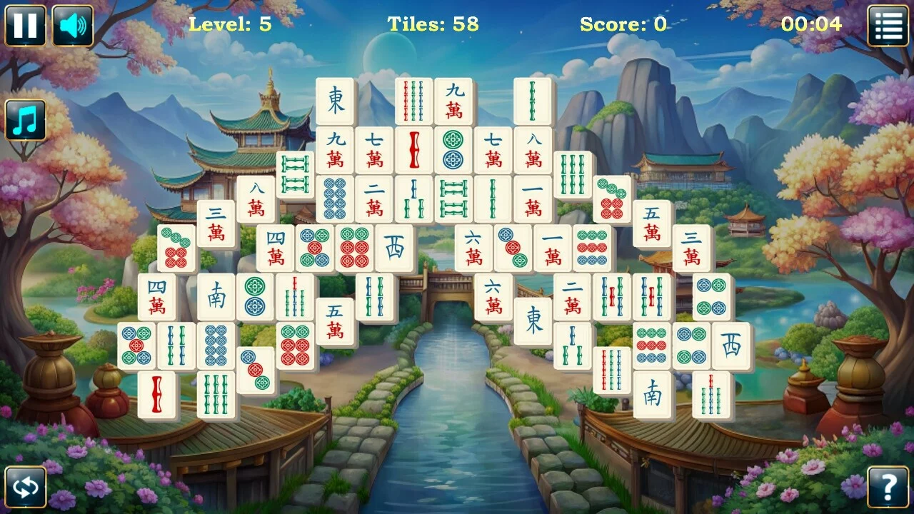 Изображение игры: Mahjong Tiles