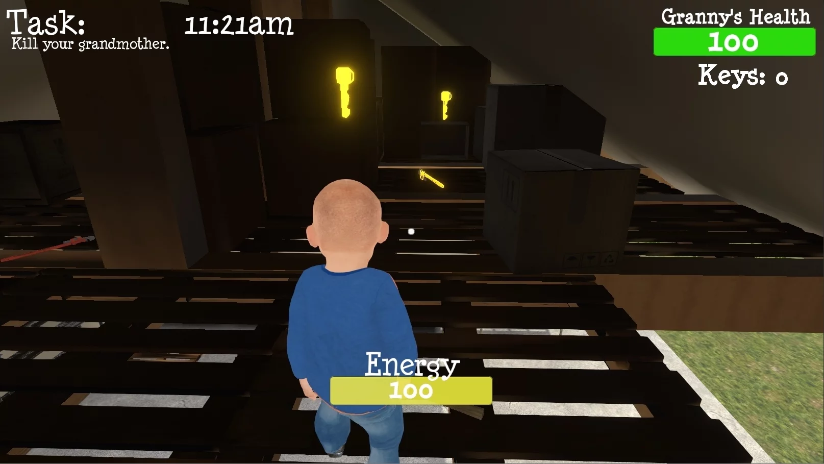 Изображение игры: Granny Simulator