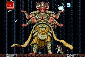 Изображение игры: Ninja Spirit (1988)