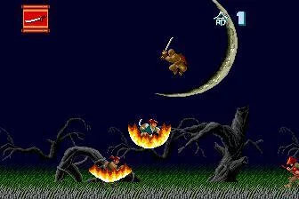 Изображение игры: Ninja Spirit (1988)