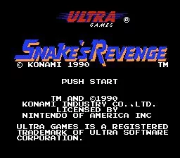 Изображение игры: Snake's Revenge