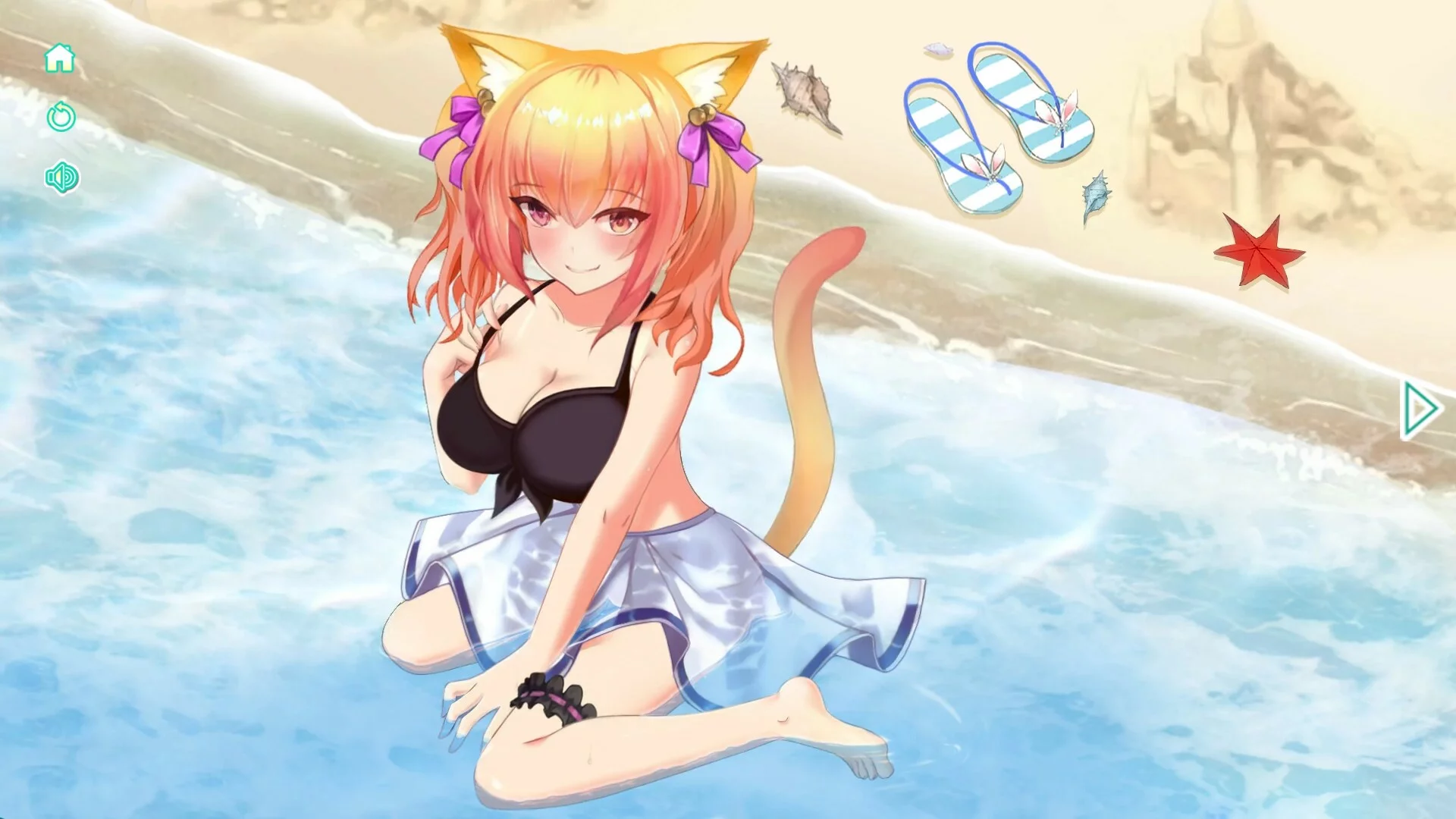 Изображение игры: Neko Beach