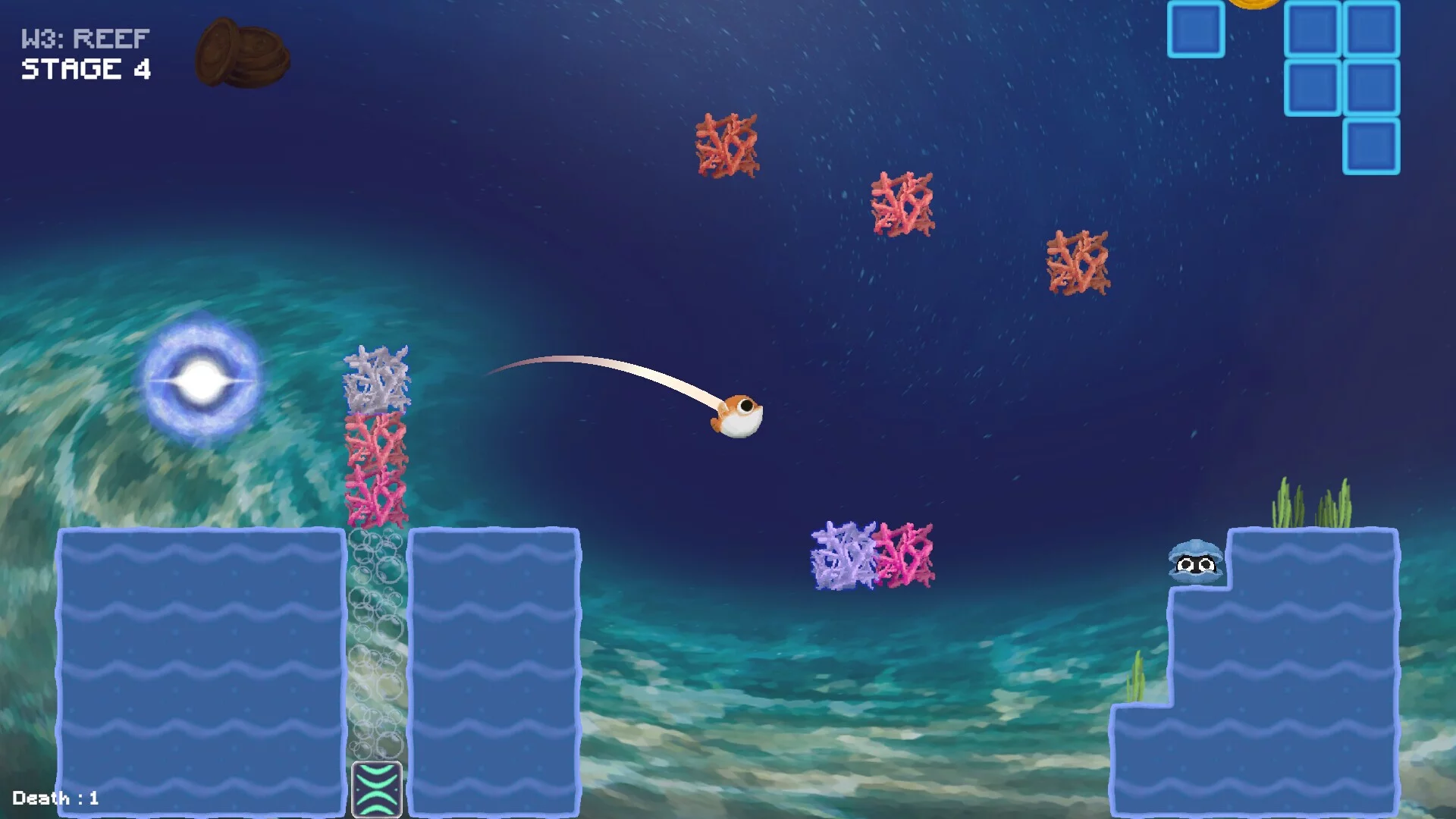 Изображение игры: Puffer Bounce