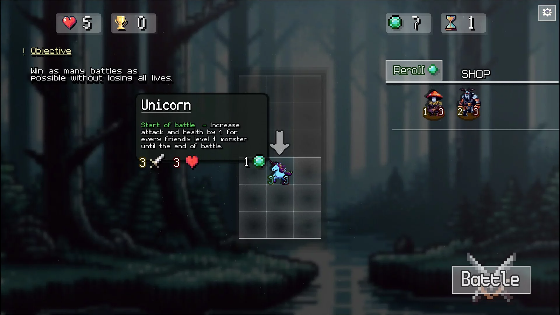 Изображение игры: Monster Grid
