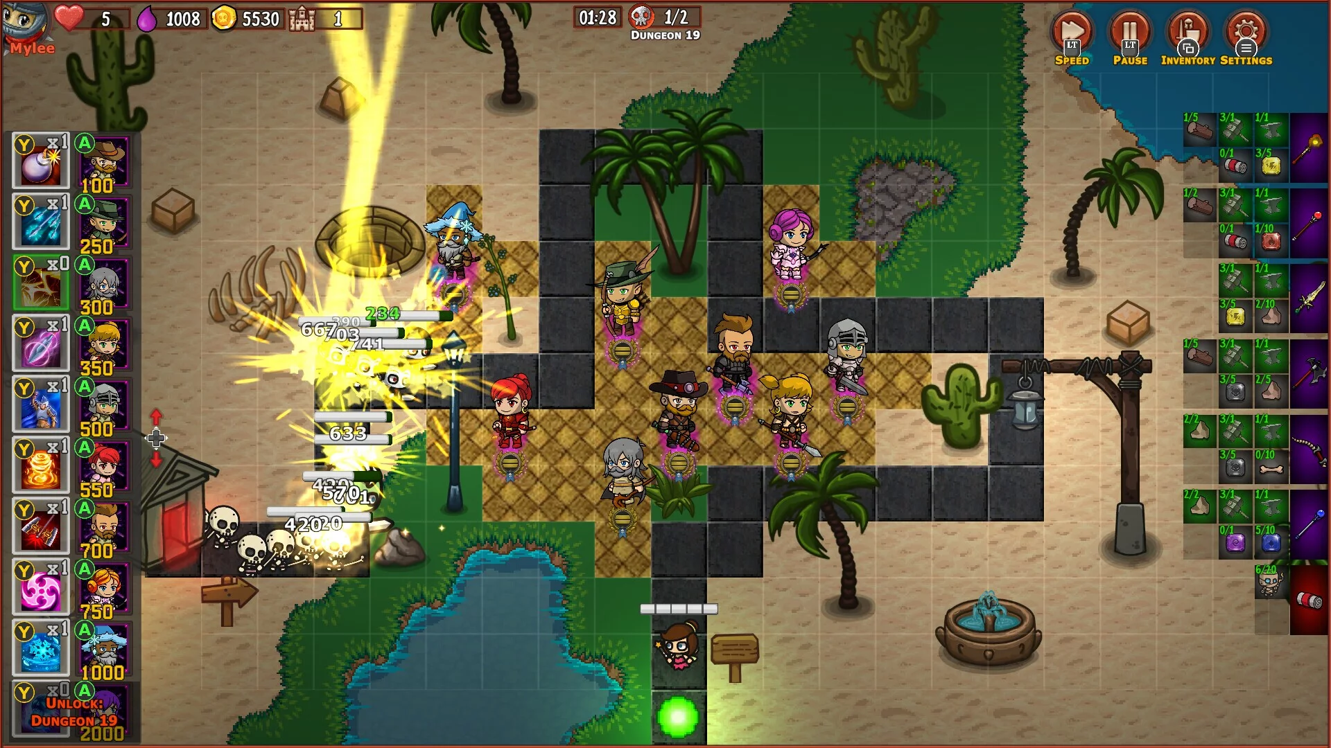Изображение игры: Call of Heroes: Tower Defense
