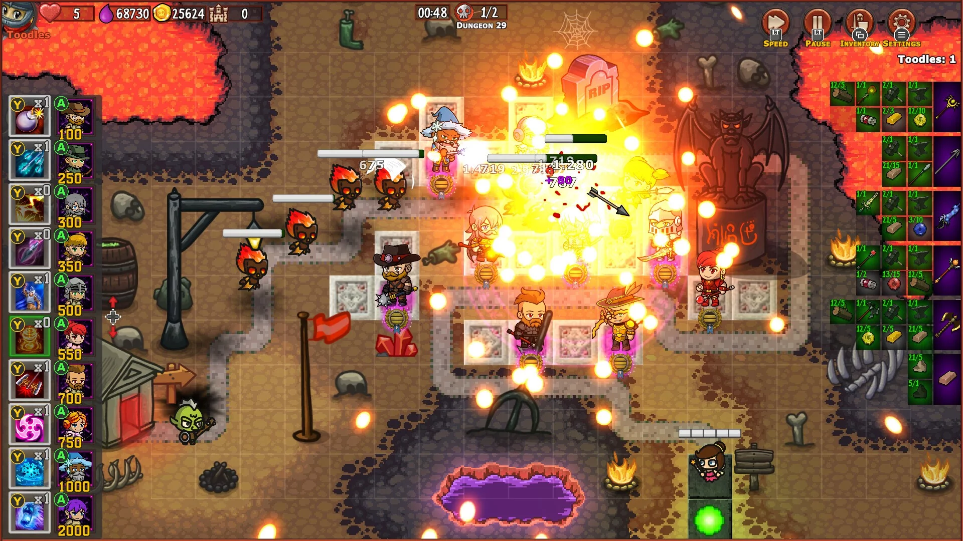Изображение игры: Call of Heroes: Tower Defense