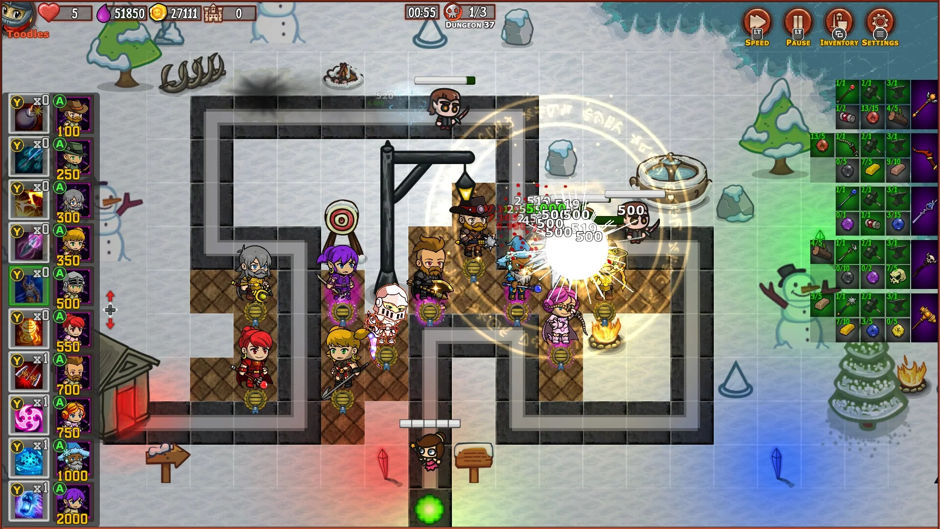 Изображение игры: Call of Heroes: Tower Defense