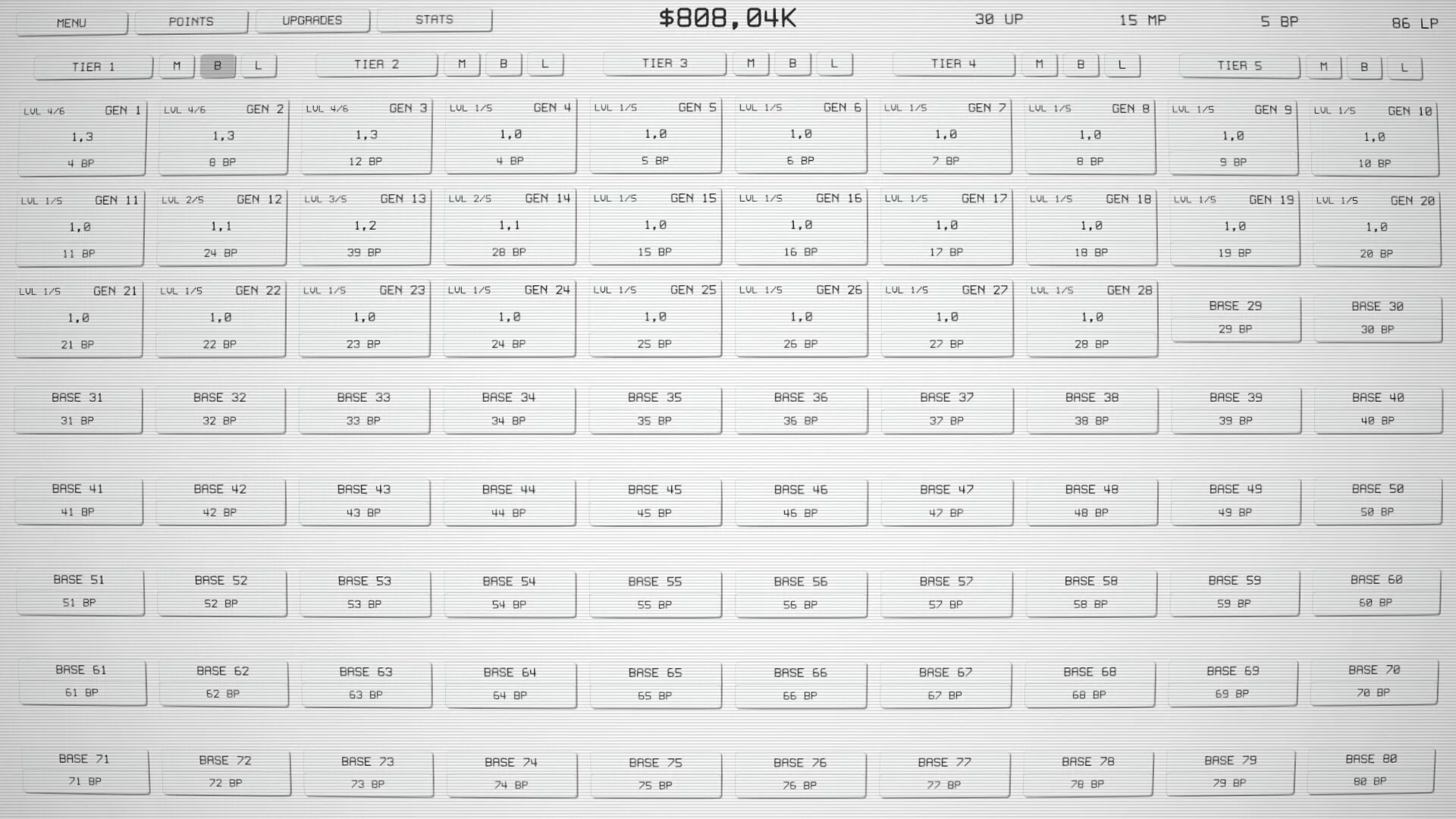 Изображение игры: Idle Tiers