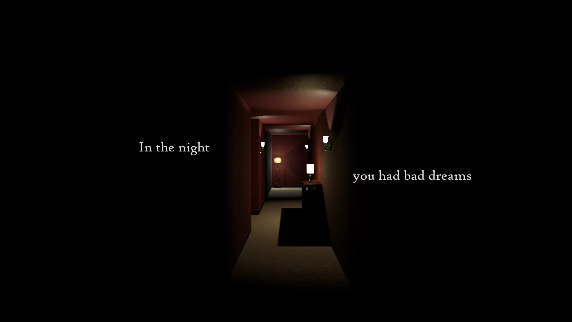 Изображение игры: In The Night You Had Bad Dreams