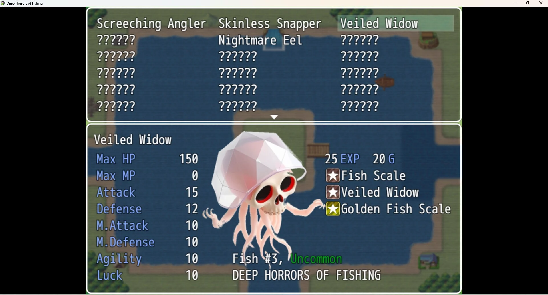 Изображение игры: Deep Horrors of Fishing