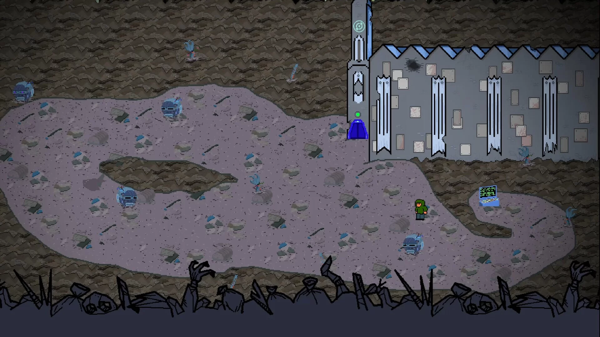 Изображение игры: DoomWall