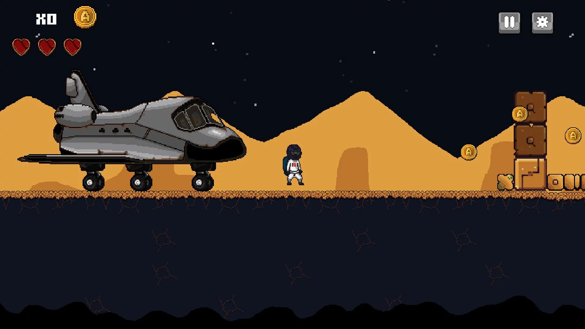 Изображение игры: Astronaut Adventure