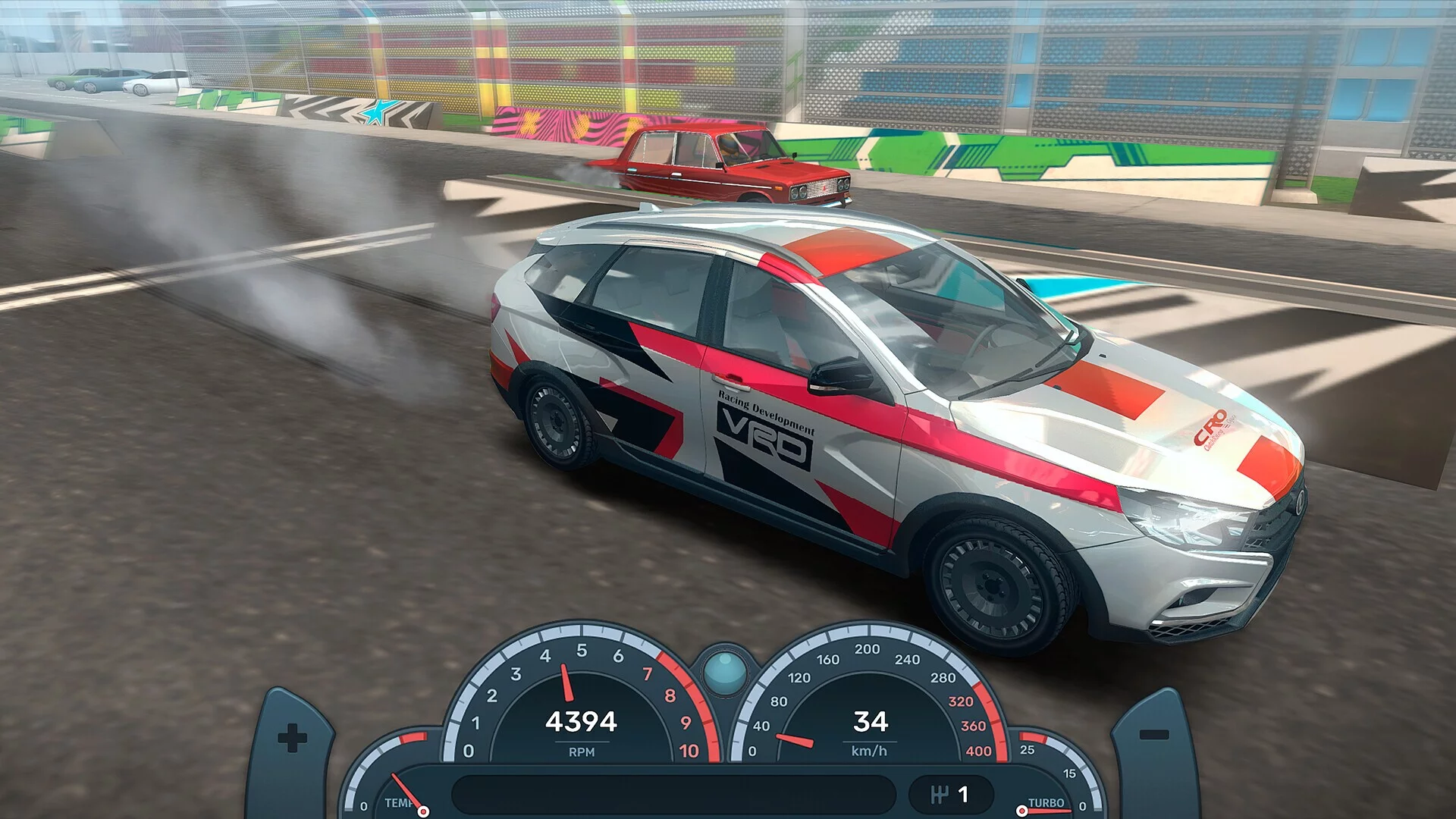 Изображение игры: Drag Racing 3D: Streets 2