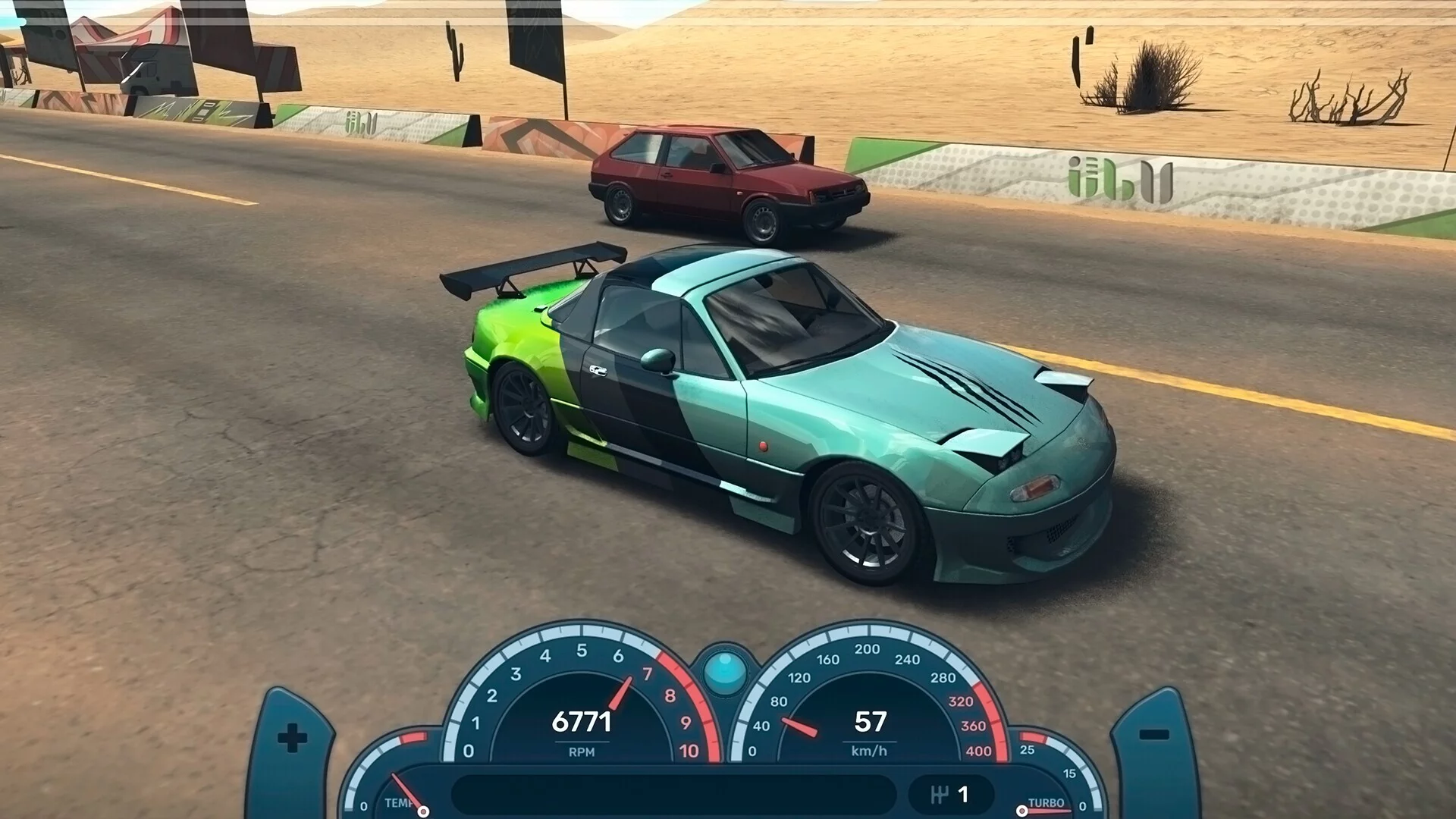 Изображение игры: Drag Racing 3D: Streets 2