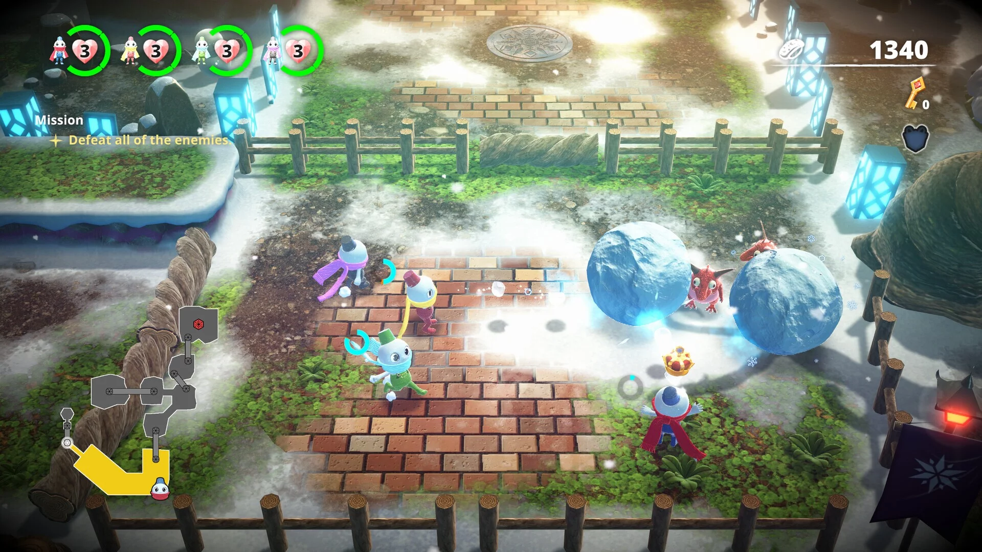 Изображение игры: Snow Bros. Wonderland