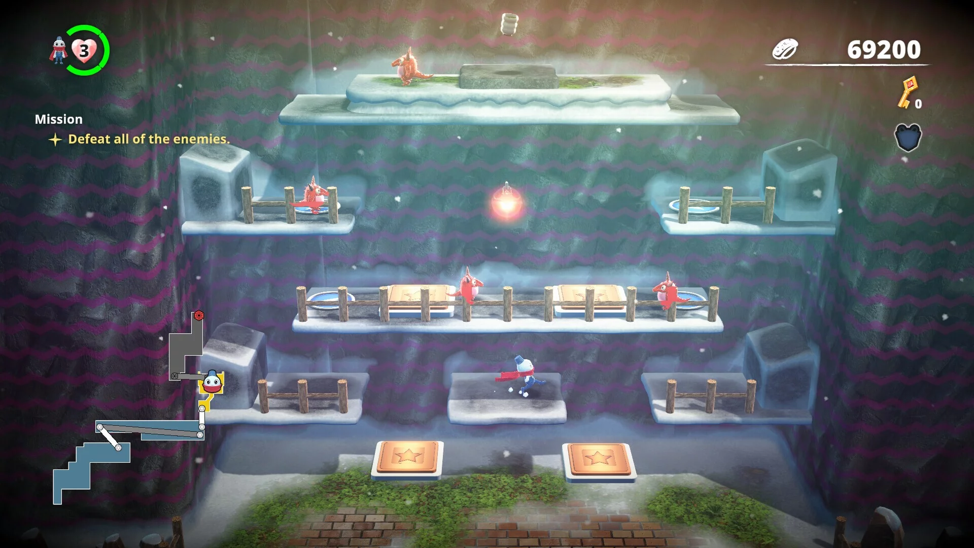Изображение игры: Snow Bros. Wonderland