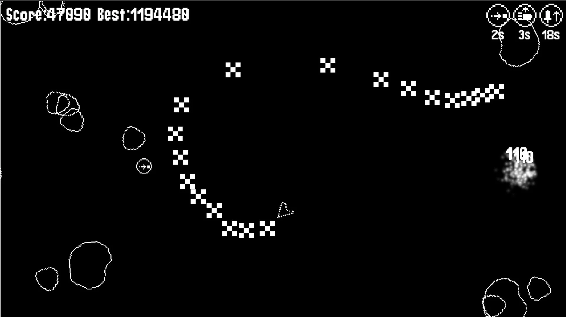 Изображение игры: X-teroids