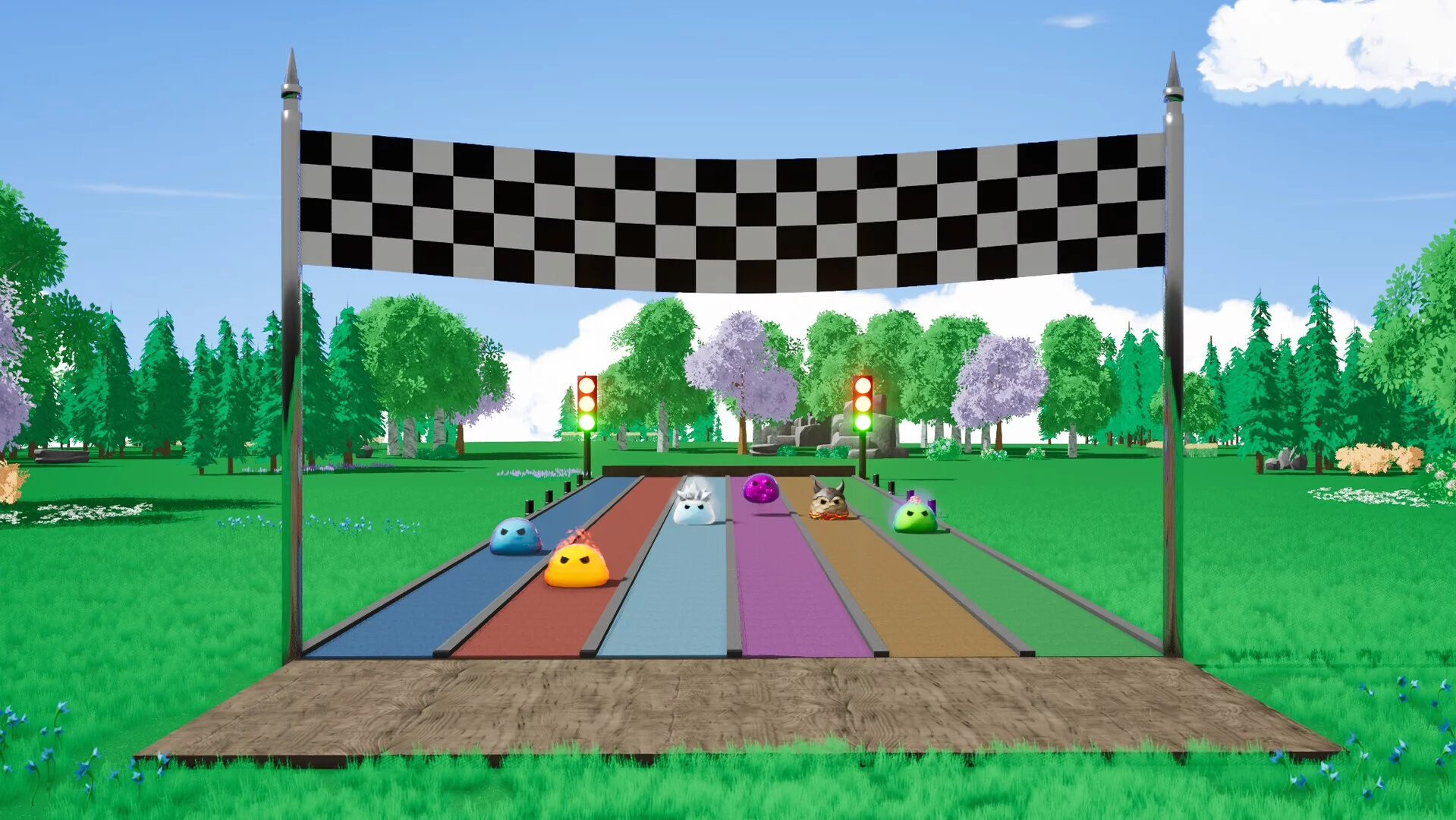 Изображение игры: The Slime Races