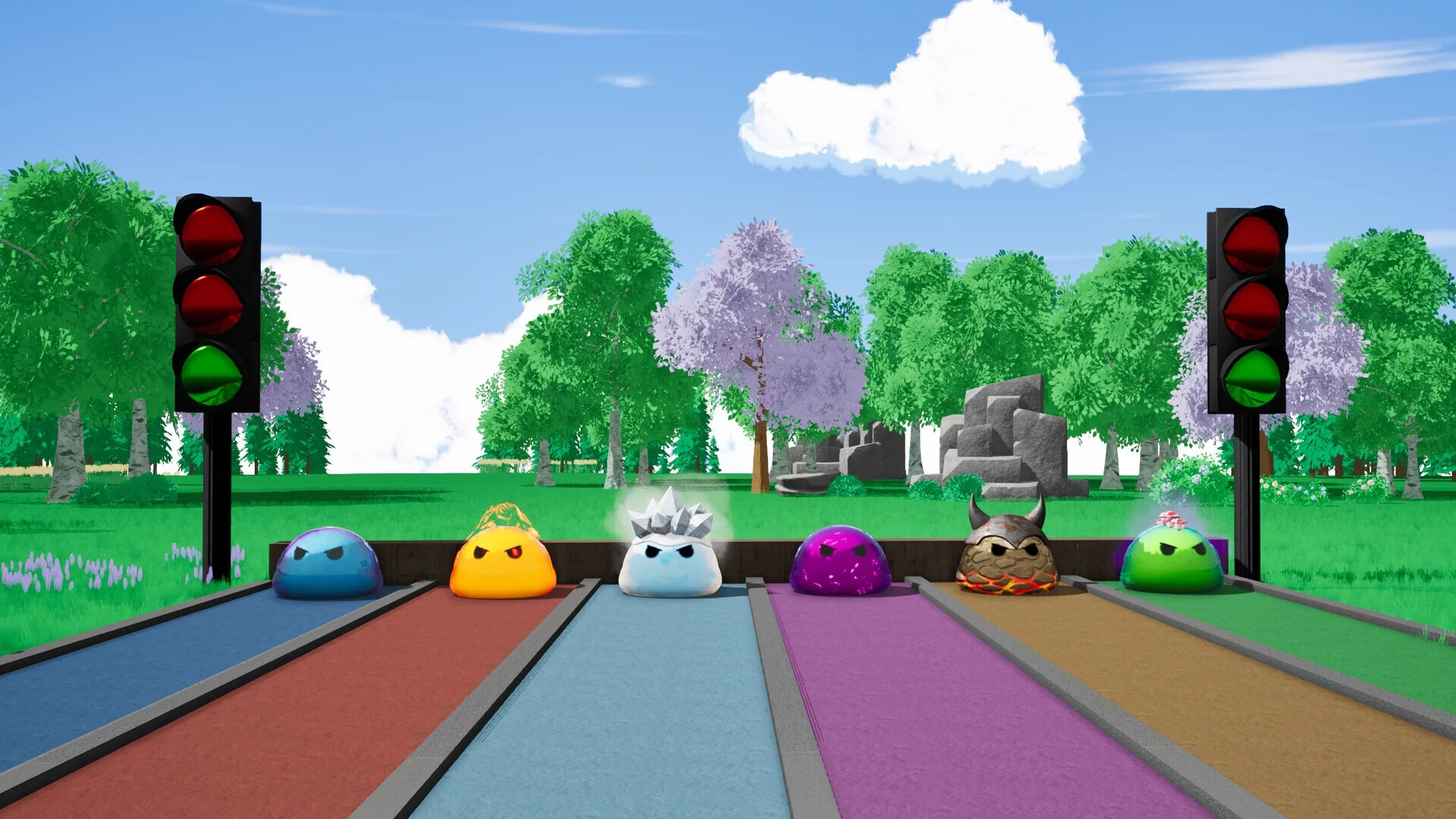 Изображение игры: The Slime Races