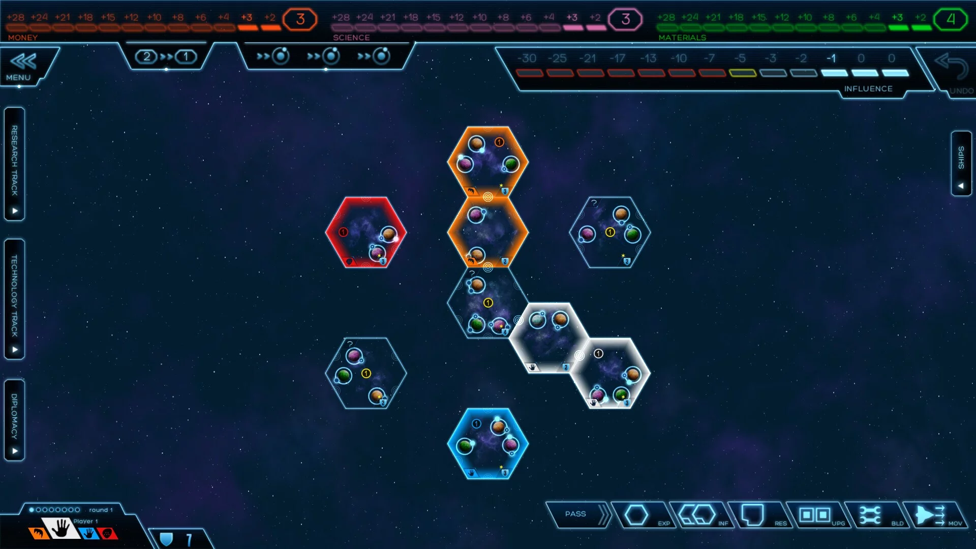 Изображение игры: Eclipse - 2nd Dawn for the Galaxy