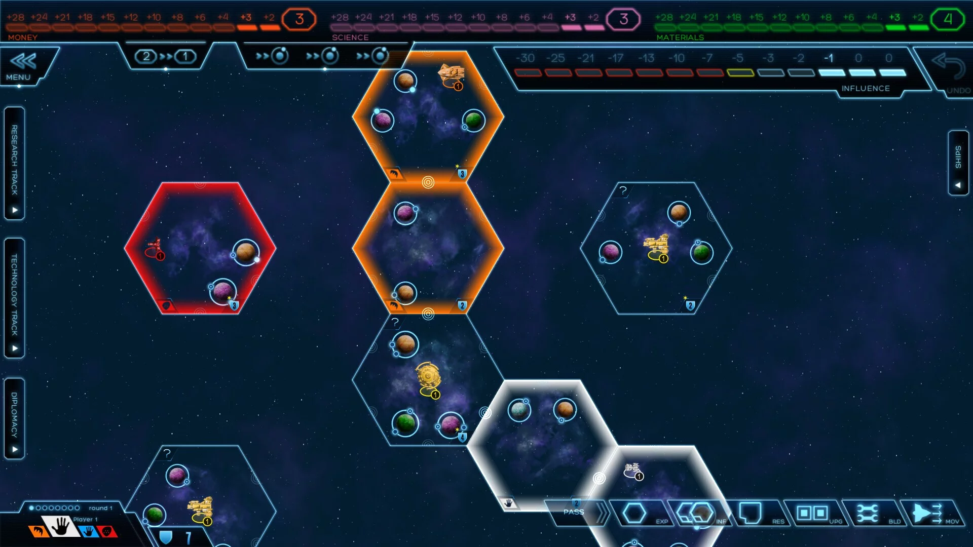 Изображение игры: Eclipse - 2nd Dawn for the Galaxy