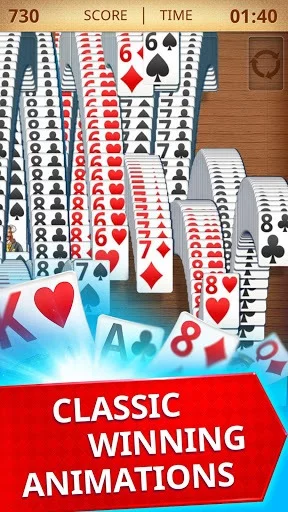Изображение игры: Free Solitaire