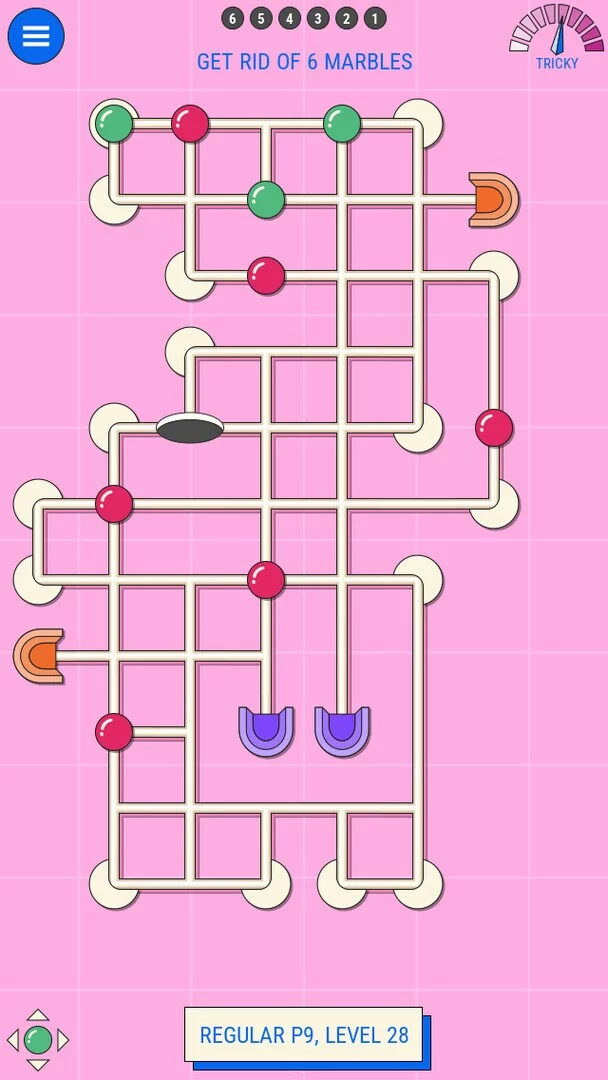 Изображение игры: Marbles Ricochet