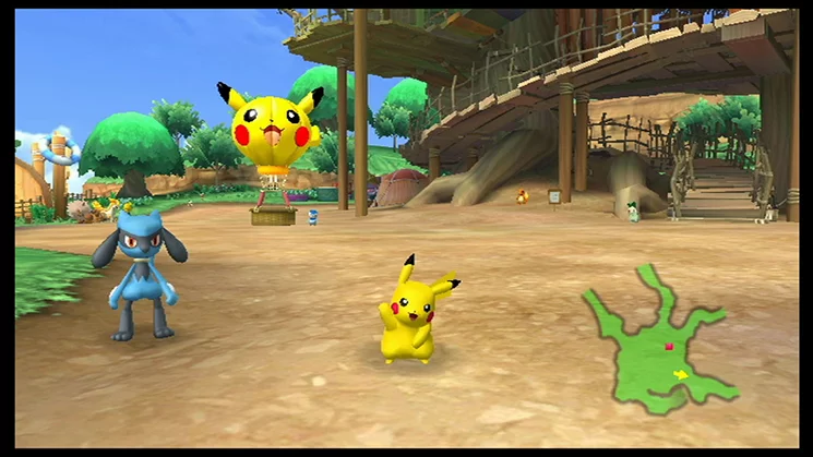 Изображение игры: PokePark Wii: Pikachu's Adventure