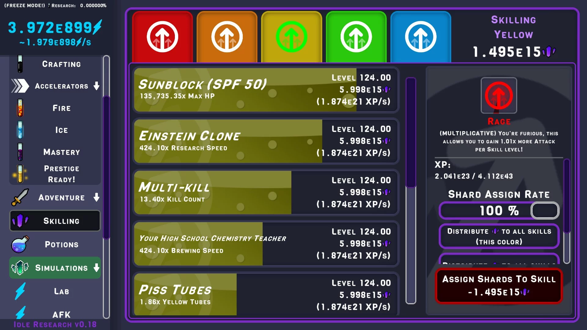 Изображение игры: Idle Research