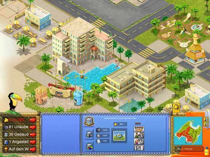 Изображение игры: Holiday World Tycoon