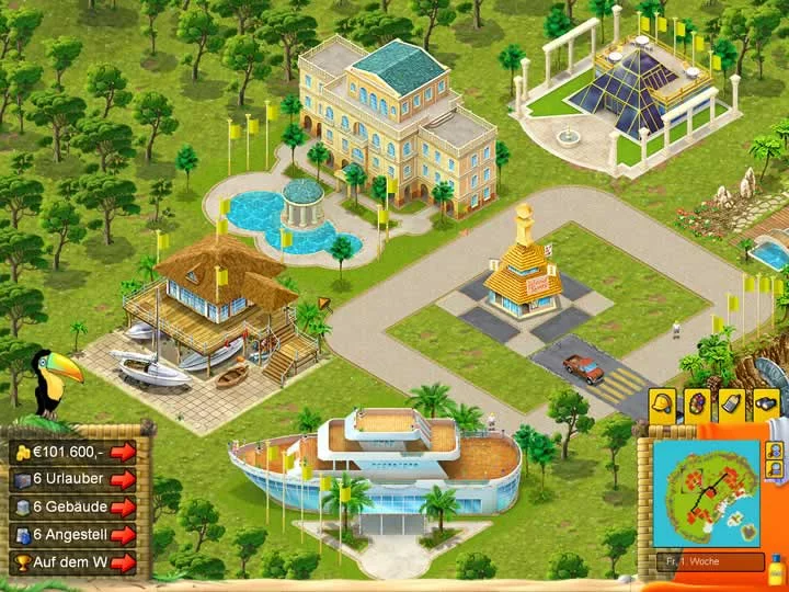 Изображение игры: Holiday World Tycoon